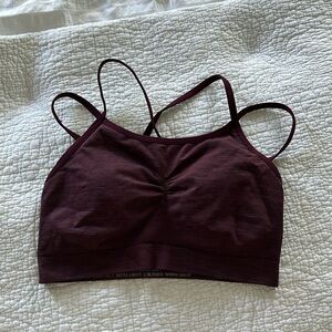 Sweaty Betty dark plum purple sports bra S
